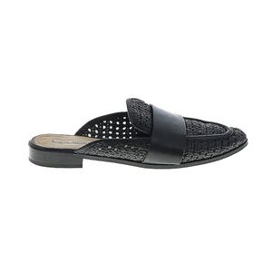 & Other Stories Black Flat Woven Mules Size 37 Trendy ~ Business Casual!